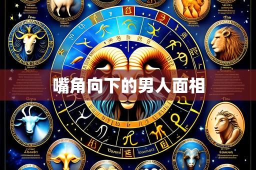 嘴角向下的男人面相