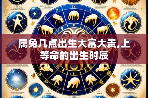 属兔几点出生大富大贵,上等命的出生时辰