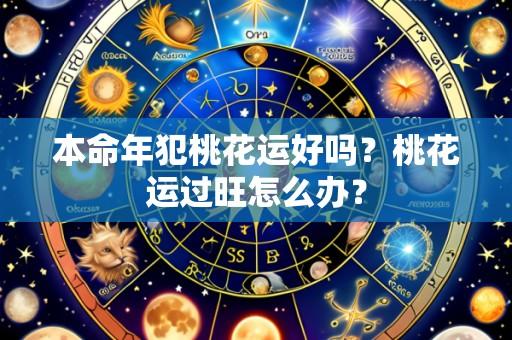 本命年犯桃花运好吗？桃花运过旺怎么办？