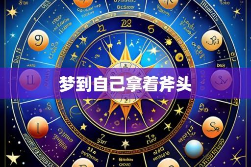 梦到自己拿着斧头