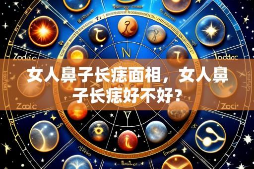 女人鼻子长痣面相,女人鼻子长痣好不好?