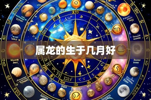 属龙的生于几月好