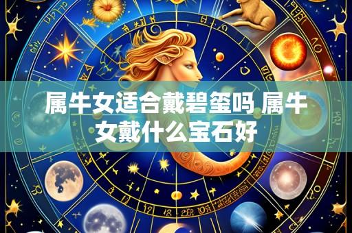 属牛女适合戴碧玺吗 属牛女戴什么宝石好