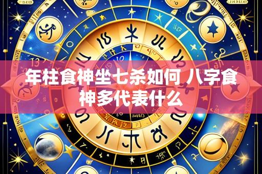 年柱食神坐七杀如何 八字食神多代表什么