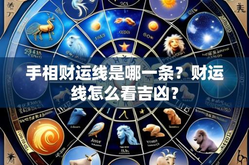 手相财运线是哪一条?财运线怎么看吉凶?