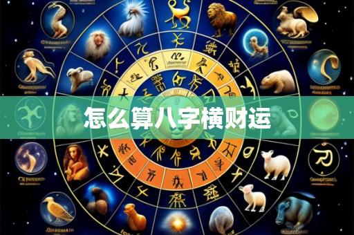 怎么算八字横财运