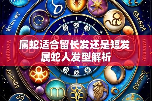 属蛇适合留长发还是短发 属蛇人发型解析