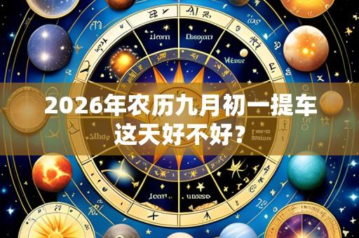 2026年农历九月初一提车这天好不好?