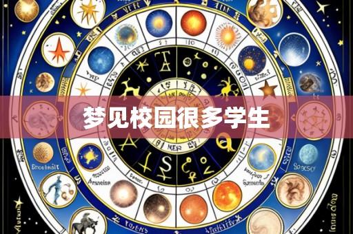 梦见校园很多学生