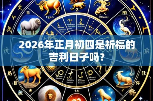 2026年正月初四是祈福的吉利日子吗?