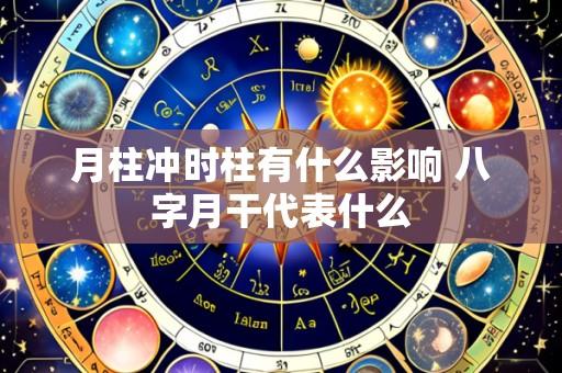 月柱冲时柱有什么影响 八字月干代表什么
