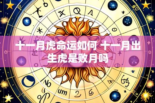 十一月虎命运如何 十一月出生虎是败月吗