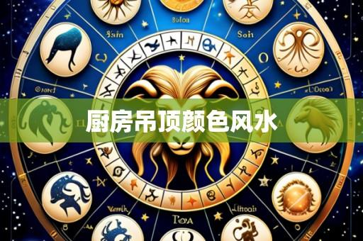 厨房吊顶颜色风水