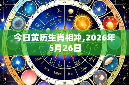今日黄历生肖相冲,2026年5月26日