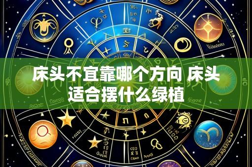 床头不宜靠哪个方向 床头适合摆什么绿植
