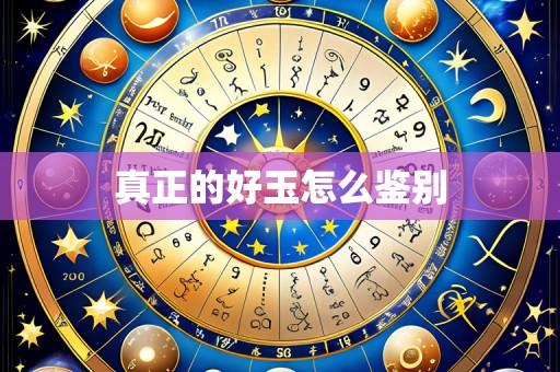 真正的好玉怎么鉴别