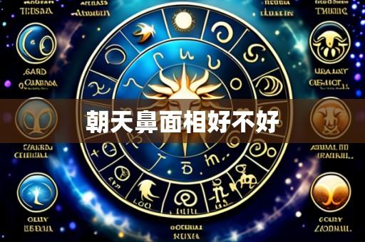 朝天鼻面相好不好