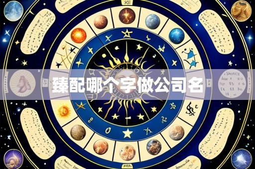 臻配哪个字做公司名