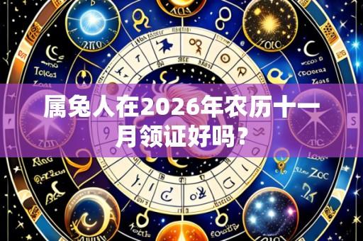 属兔人在2026年农历十一月领证好吗?