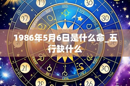 1986年5月6日是什么命_五行缺什么