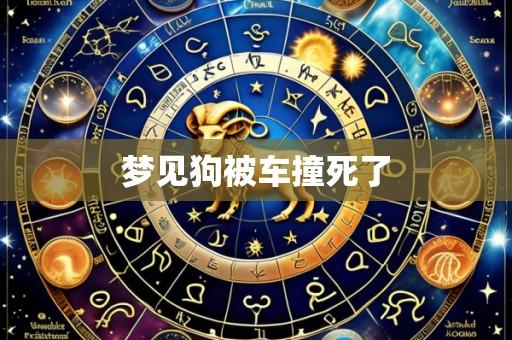 梦见狗被车撞死了