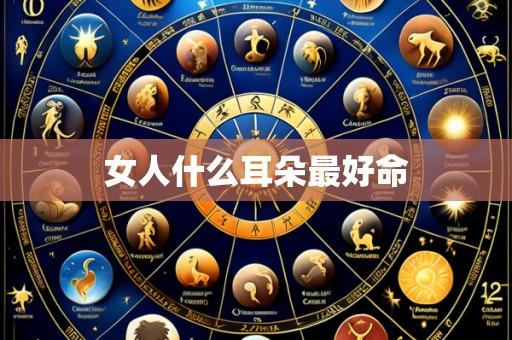 女人什么耳朵最好命