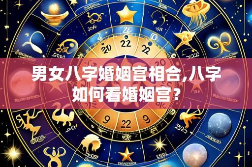 男女八字婚姻宫相合,八字如何看婚姻宫？