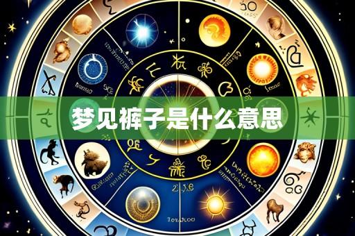 梦见裤子是什么意思