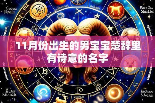 11月份出生的男宝宝楚辞里有诗意的名字