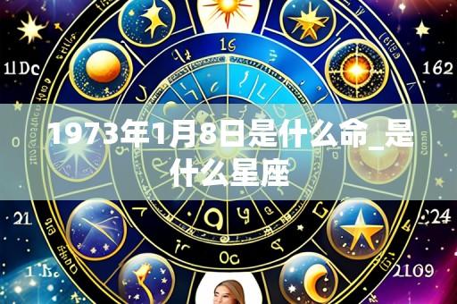 1973年1月8日是什么命_是什么星座