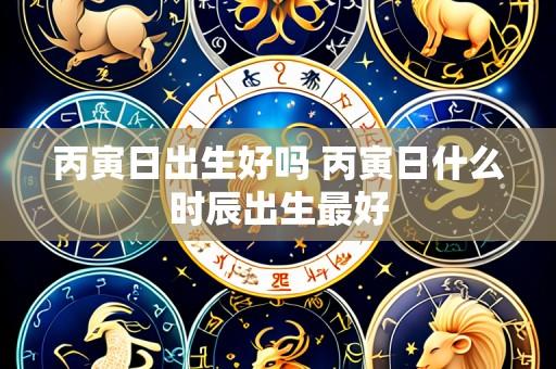 丙寅日出生好吗 丙寅日什么时辰出生最好
