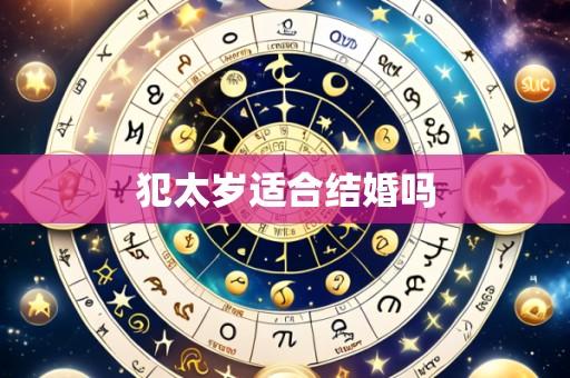 犯太岁适合结婚吗