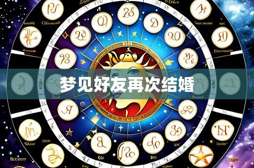 梦见好友再次结婚