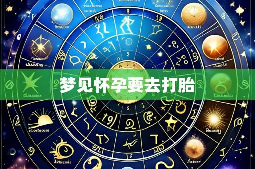 梦见怀孕要去打胎