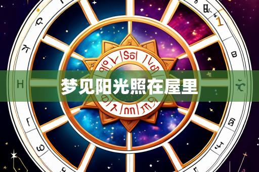 梦见阳光照在屋里
