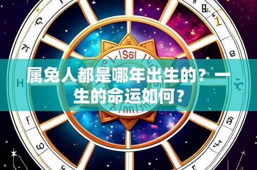 属兔人都是哪年出生的?一生的命运如何?