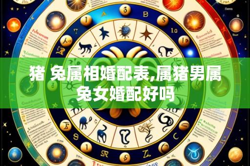 猪 兔属相婚配表,属猪男属兔女婚配好吗