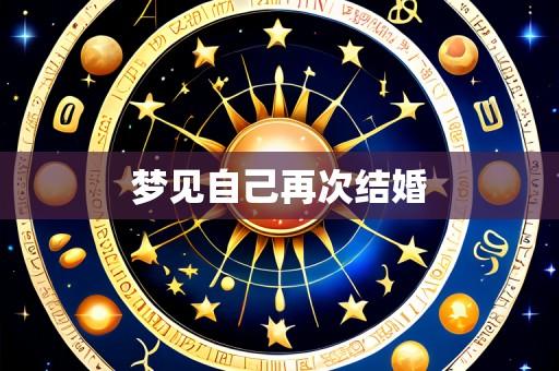 梦见自己再次结婚