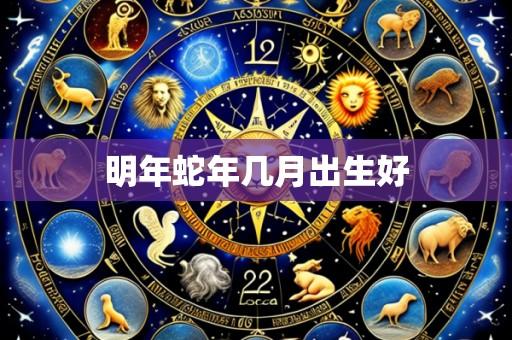 明年蛇年几月出生好