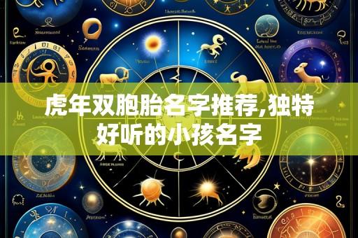 虎年双胞胎名字推荐,独特好听的小孩名字