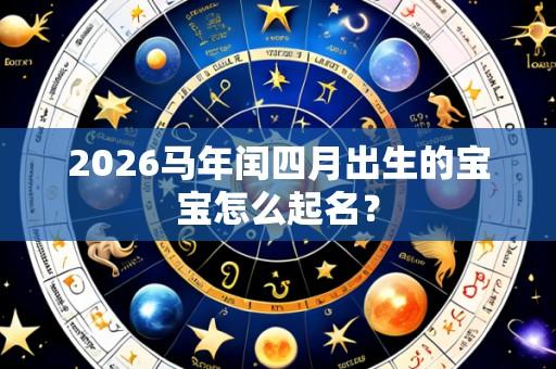 2026马年闰四月出生的宝宝怎么起名?