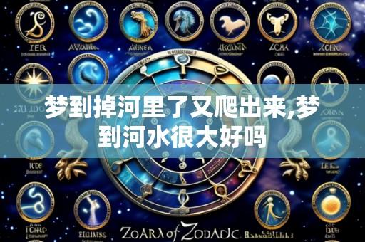 梦到掉河里了又爬出来,梦到河水很大好吗