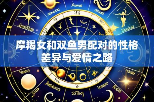 摩羯女和双鱼男配对的性格差异与爱情之路