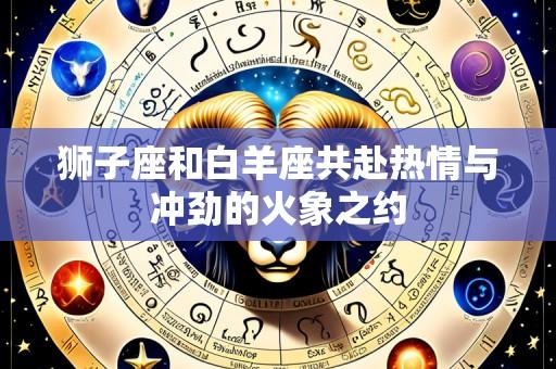 狮子座和白羊座共赴热情与冲劲的火象之约