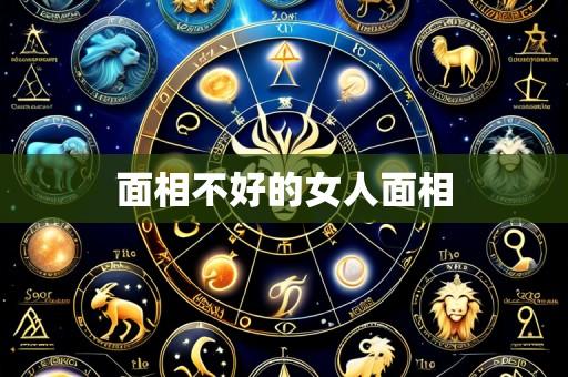 面相不好的女人面相