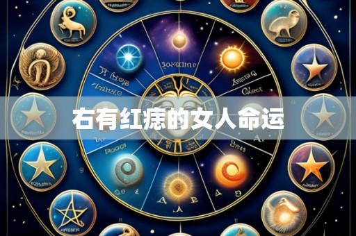 右有红痣的女人命运