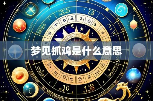 梦见抓鸡是什么意思