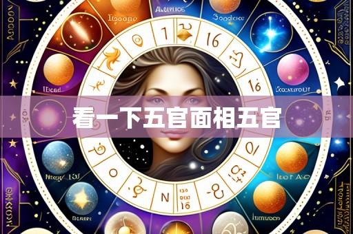 看一下五官面相五官