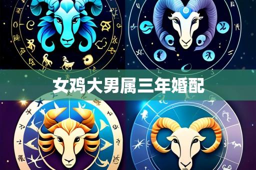 女鸡大男属三年婚配
