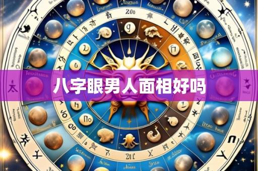 八字眼男人面相好吗